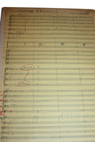 SALE Original Handwritten Music Score (Performing Notes)- Irving Berlin Medley