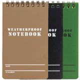 Fox Military Style Weatherproof Notebook