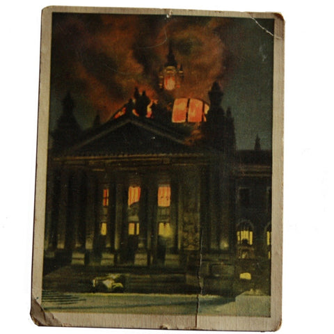 WWII Propaganda Cigarette Card - Kampf Um's Dritte Reich