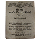 WWII Propaganda Cigarette Card - Kampf Um's Dritte Reich
