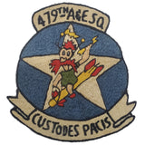 Patch - (Rare Vintage) USAF 479th A & E Squadron Custodes Pacis (1120)