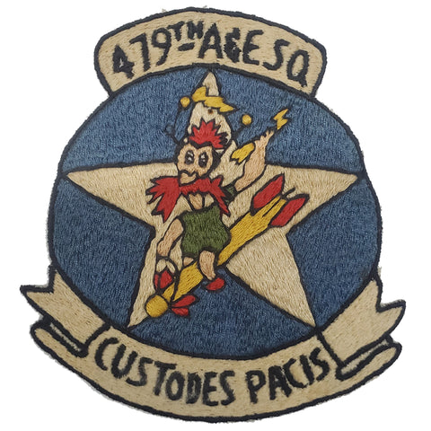 Patch - (Rare Vintage) 479th A & E Squadron Custodes Pacis (1120)