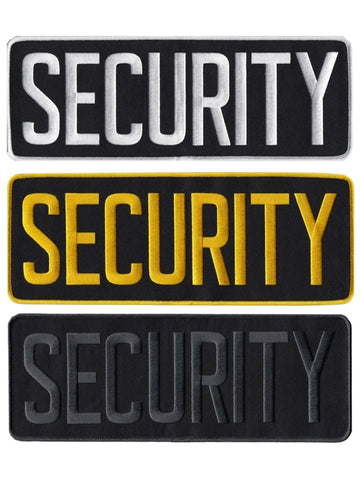 Patch - Security 11"x4"  &  4"x2"