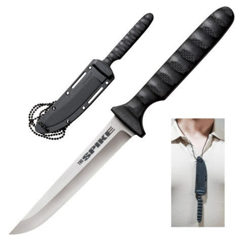 Cold Steel Knife - Drop Point Spike (Clampack) (53NCCZ)