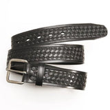 UBeltCo 1- 1/2" Basket Weave Belt w/ Nickel Wire Buckle (UBC-6050) - Hahn's World of Surplus & Survival - 2