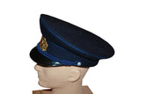 NVA Police Visor Hat 1925F - Blue w/ Rope Chinstrap