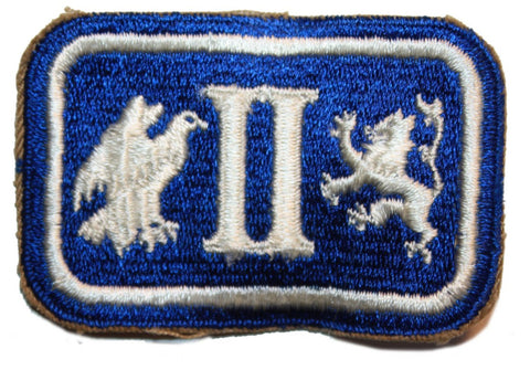 Patch - Lion Heraldry & Eagle Roman Numeral II