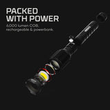 NEBO Flashlight - 6KLumen  NEB-FLT-0002