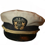 U.S. Navy Lt. Commander Khaki Officer's Complete Combination Cap