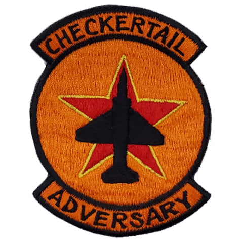 Patch - U.S. Navy Checkertail Adversary - Sew On (7099)