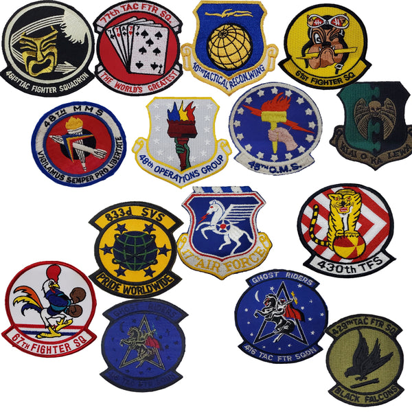 アメリカ空軍　USAF 4Fs パッチ セット販売 7142MOM-C_colors_edited-
