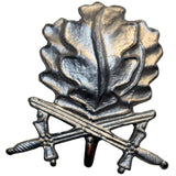 Vintage Knights Oak Leaves w/Crossed Swords Pin