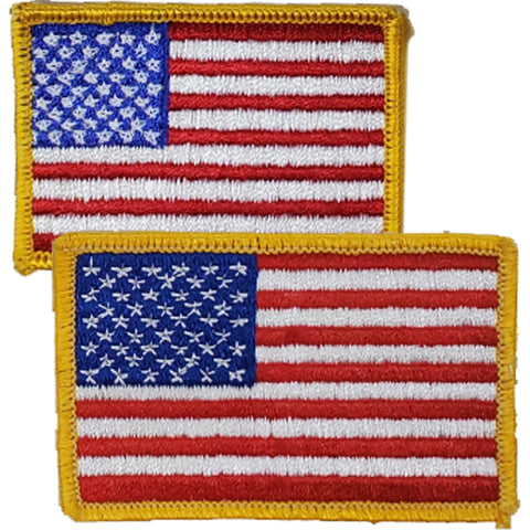 Patch - U.S.A. Flag - Sew On (Used)
