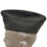 Vintage Military Garrison Cap - Leather Sweat Band
