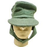 Vintage German M43 Field Cap - Field Green