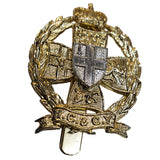 Vintage British Army ICCY Regiment Officer's Cap Badge