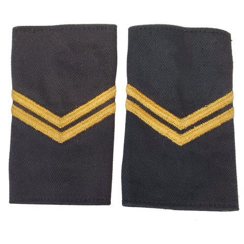 Vintage US Army Rank WWII Shoulder Boards Covers