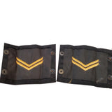 Vintage US Army Rank WWII Shoulder Boards Covers