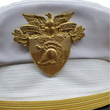 Vintage West Point Cadet Dress Cap -White