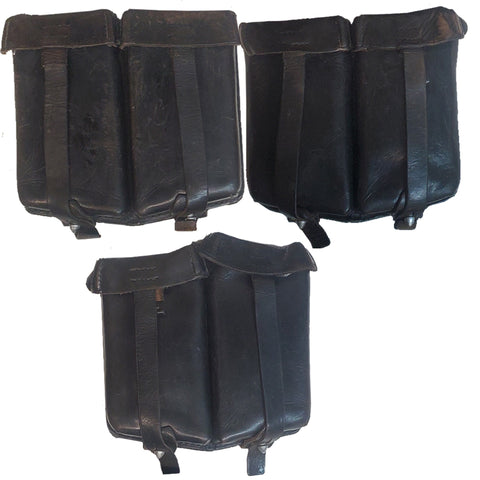 Ammo Pouch - K 98 Double Leather "MAX STELZER 59 BERLIN"