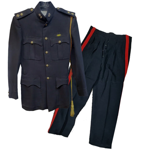 WWII British Hawkes & Co. Guards Blues Dress Ceremonial Tunic & Pants