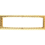 Ribbon - USAF/USN/USMC/USCC Small Frame - Gold (7645100)