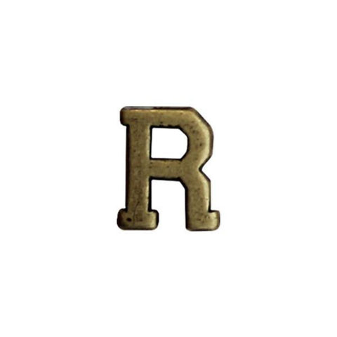 Ribbon Attachments - 1/4" Letter R - Bronze (VG-7656502)