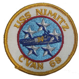 Patch - US Military Ships - Sew On (7731)