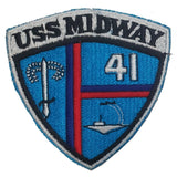 Patch - US Military Ships - Sew On (7731)