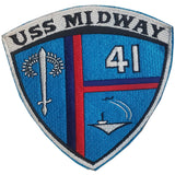 Patch - US Military Ships - Sew On (7731)