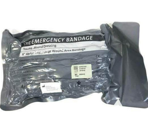 Israeli Bandage 8" Abdominal w/12"X12" Pad