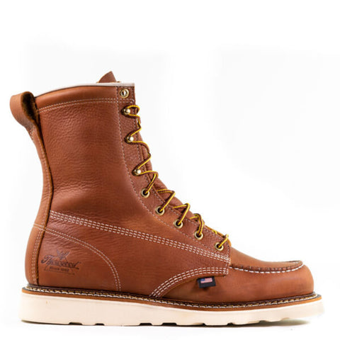 Thorogood 8″ Tobacco MOC-Toe Boot
