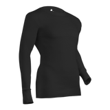 Indera 100% Cotton Expedition Weight Thermal Underwear - Black  890-BK