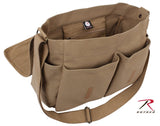 Rothco Vintage Washed Canvas Messenger Bag - Mocha (R-9751) - Hahn's World of Surplus & Survival