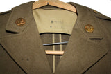 SALE Vintage 1940"s WWII US Army Sergeant Jacket - Green