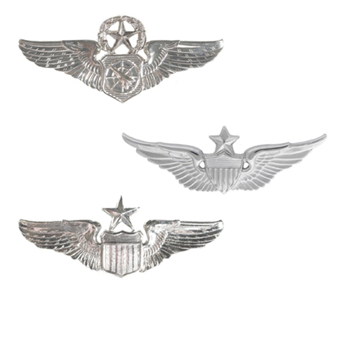 Air Force Badge No Shine Full Size
