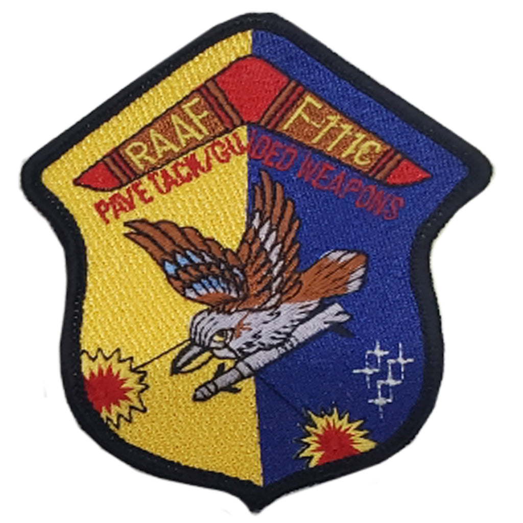 Patch - RAAF Australian AF 1 Sq. Pave Tack/Guided Weapons - Sew On (72 ...