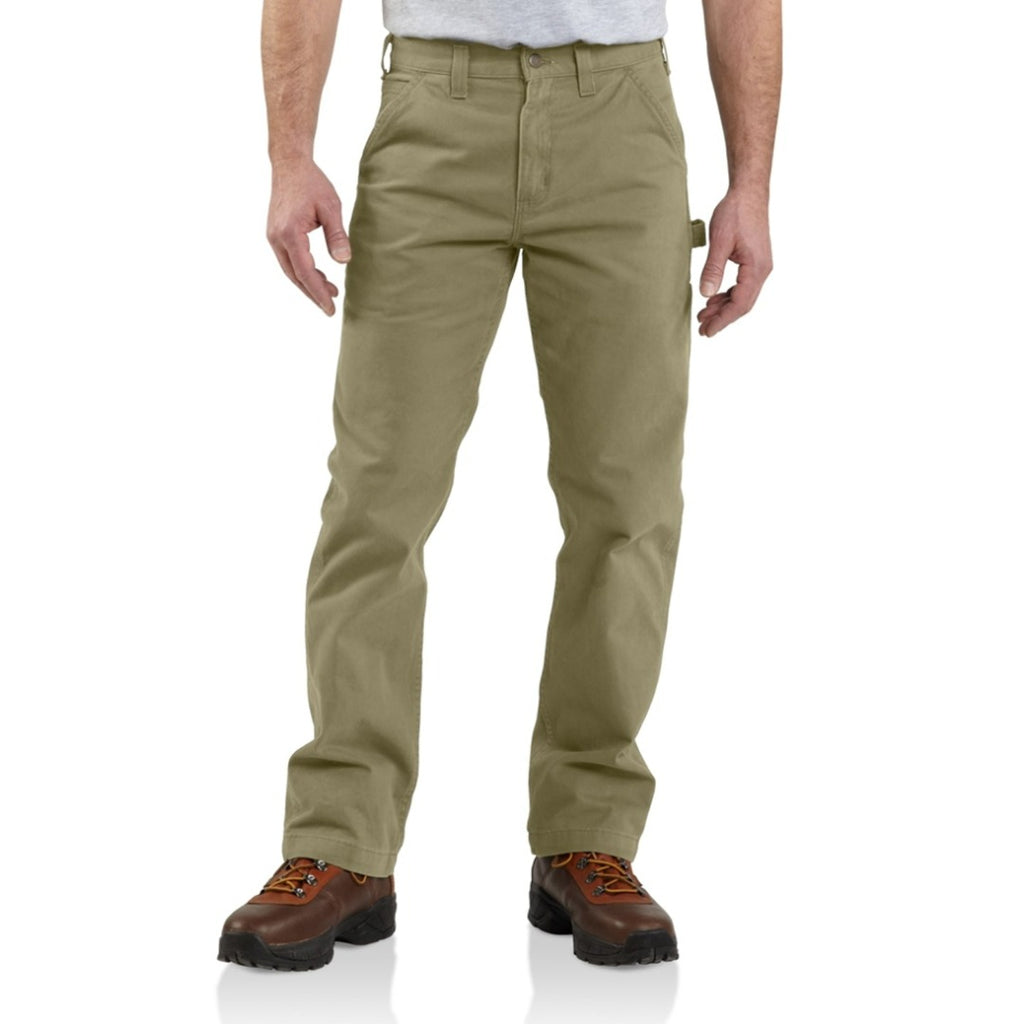 Carhartt Pants - Relaxed fit Washed Twill Dungaree -Dark Khaki (B324 D ...