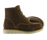 Carhartt Boots - 6-Inch Brown Wedge Work - Dark Bison (CMW6095)