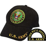 Eagle Emblems Army Ball Cap Black (EM-CP00104) - Hahn's World of Surplus & Survival