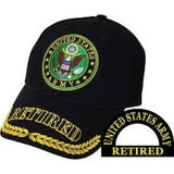 Eagle Emblems Army Retired Ball Cap - Black (EM-CP00106) - Hahn's World of Surplus & Survival