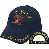 Eagle Emblems USN Logo Ball Cap - Navy (EM-CP00201) - Hahn's World of Surplus & Survival