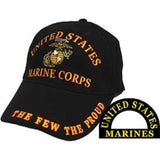 Eagle Emblems US Marine Corps Ball Cap - Black (EM-CP00306) - Hahn's World of Surplus & Survival