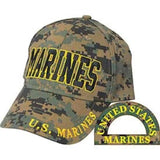 Eagle Emblems Marines Ball Cap Marpat - Woodland Digital (EM-CP00312) - Hahn's World of Surplus & Survival