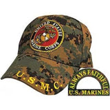Eagle Emblems Marpat Woodland EGA Ball Cap (EM-CP00324) - Hahn's World of Surplus & Survival