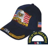 Eagle Emblems USA American Spirit Ball Cap - Navy (EM-CP00700) - Hahn's World of Surplus & Survival