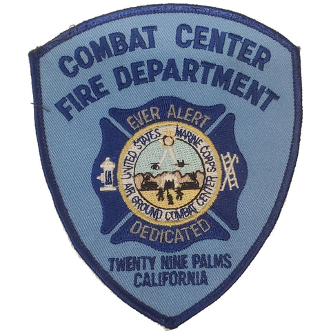 Patch - Combat Center Fire Dept. 29 Palms CA