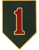 Badge - 1 Infantry Div Unit Identification