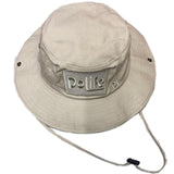 Bucket Hat - DoLife Attached Adjustable Khaki Bucket Hat w/Hook Front