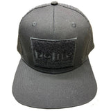 Ballcap - DoLife Attached Trucker - Black & Grey